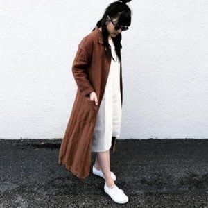 Esby Baronne Duster in Clove